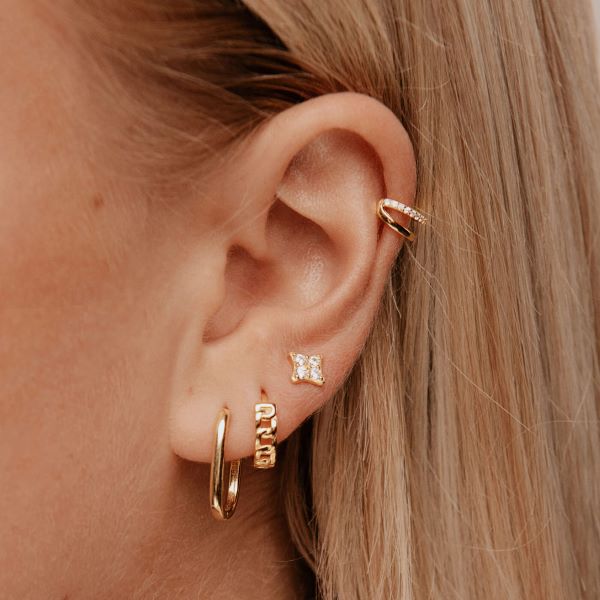 LOVILION Earrings Hana Gold