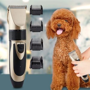 Mažai triukšmo kelianti gyvūnų plaukų kirpimo mašinėlė | GULAMACHINE