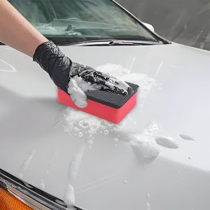 Automobilio poliravimo kempinė