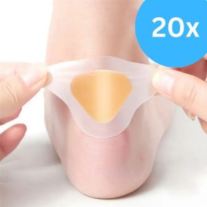 10+10 NEMOKAMAI gelinių kulnų apsaugų | HEELGEL