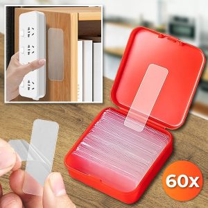 60 vnt. dvipusės lipnios juostos | TACKY