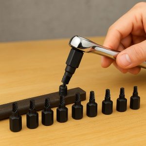 10 dalių varžtų ištraukiklių rinkinys | SCREWX