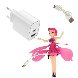 Dvigubas įkrovimo adapteris ELLA įrenginiui | POWERLINE