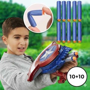 10+10 NEMOKAMŲ putplasčio strėlių BLASTKID | F2OAMBULLETS