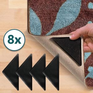 8x lipnios neslystančios kilimų pagalvėlės