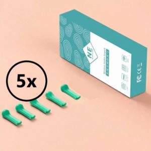 5 silikoniniai antgaliai EARSCAN ausų įrenginiui