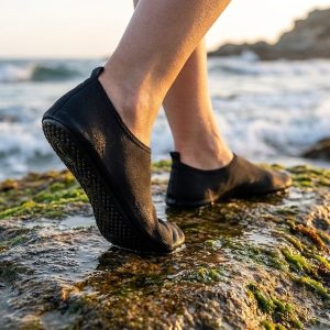 Neslystantys, vandeniui atsparūs kojinės paplūdimiui ar baseinui | SEASOLES